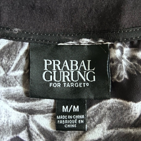 Prabal Gurung for Target Scoop Neck Black and White Tank Top Size Medium - Picture 4 of 8